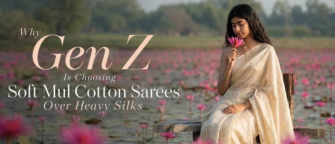 Comfort, consciousness, and effortless elegance — the new language of ethnic fashion. - Kottanz Loom Co