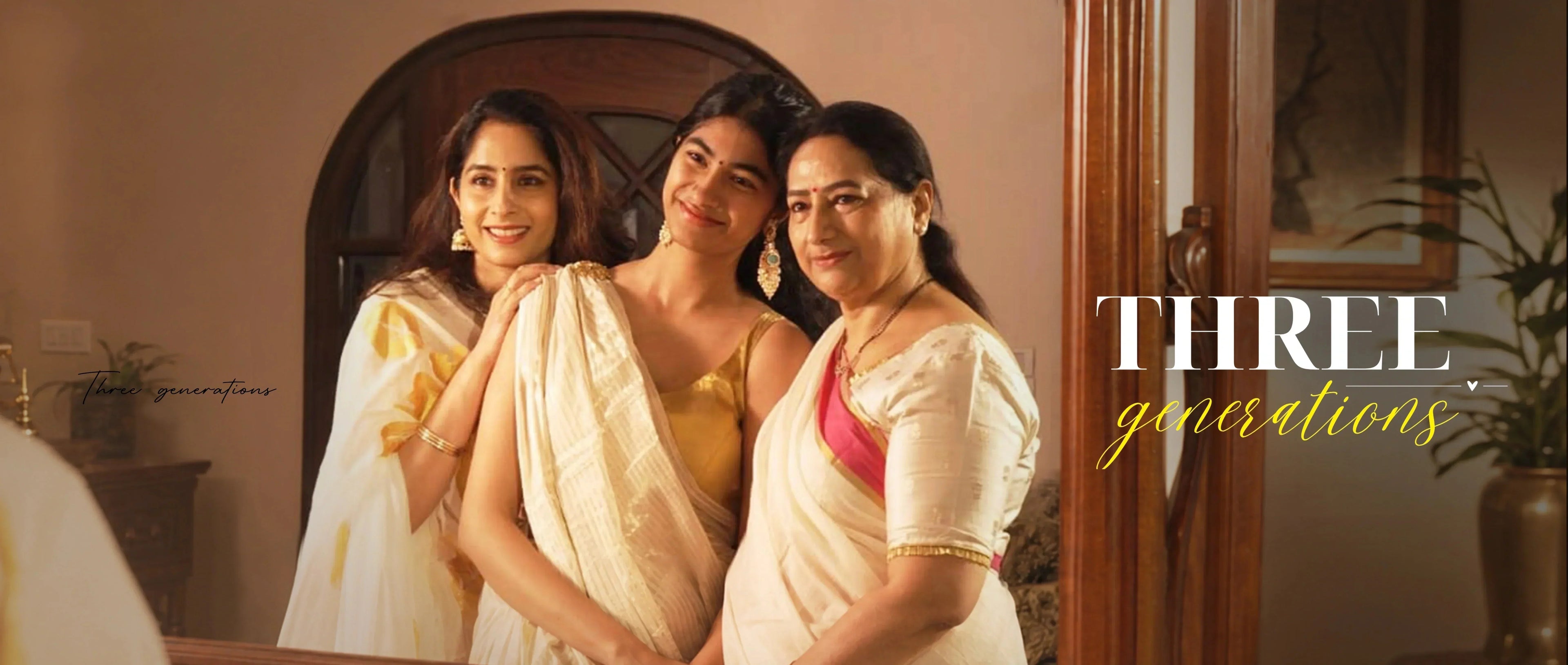 The saree has never changed. The women who wear it have. - Kottanz Loom Co