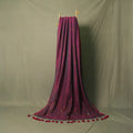 Gini Khadi Saree – Elegant Handwoven Purple Khadi Saree