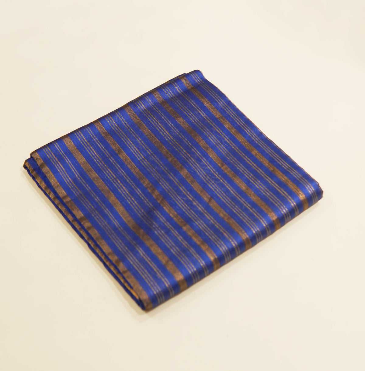 Indigo Blue Chanderi Saree | Priyamani Chanderi