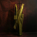 Green Mul Cotton Jacquard Saree | Handwoven Traditional Drape - Kottanz Loom CoSareeKottanzloom