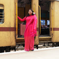 Handloom Cotton Saree Combo with Golden Zari Border - Set of 3 - Kottanz Loom CoSareeKottanz Loom Co