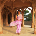 Handloom Cotton Saree Set with Floral Embroidery - Pack of 3 - Kottanz Loom CoSareeKottanz Loom Co