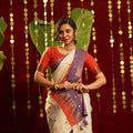 White Purple Chumki Saree – Mul Cotton Handloom Saree - Kottanz Loom CoSareeKottanz Loom Co